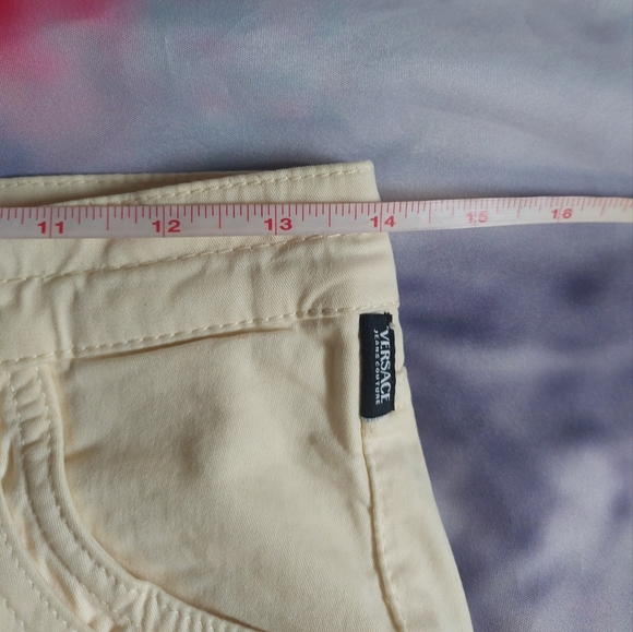 Versace Jeans Couture Cream Pants - Picture 7 of 8